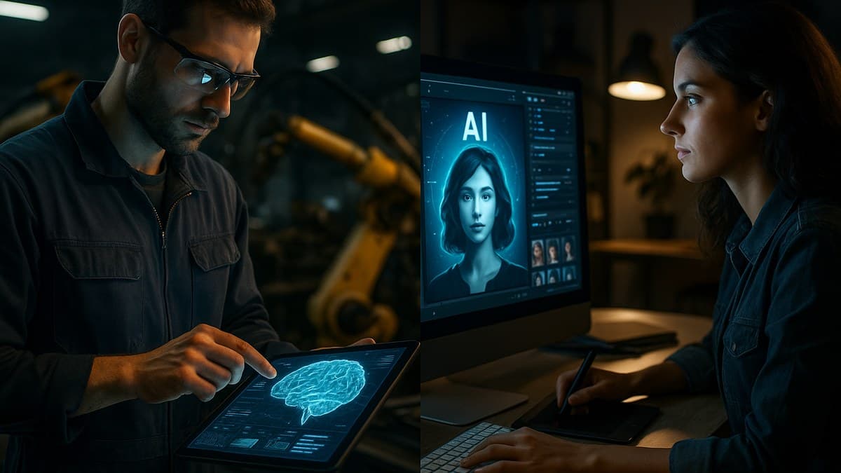 AI Innovations in Industrial Optimization and Content Creation