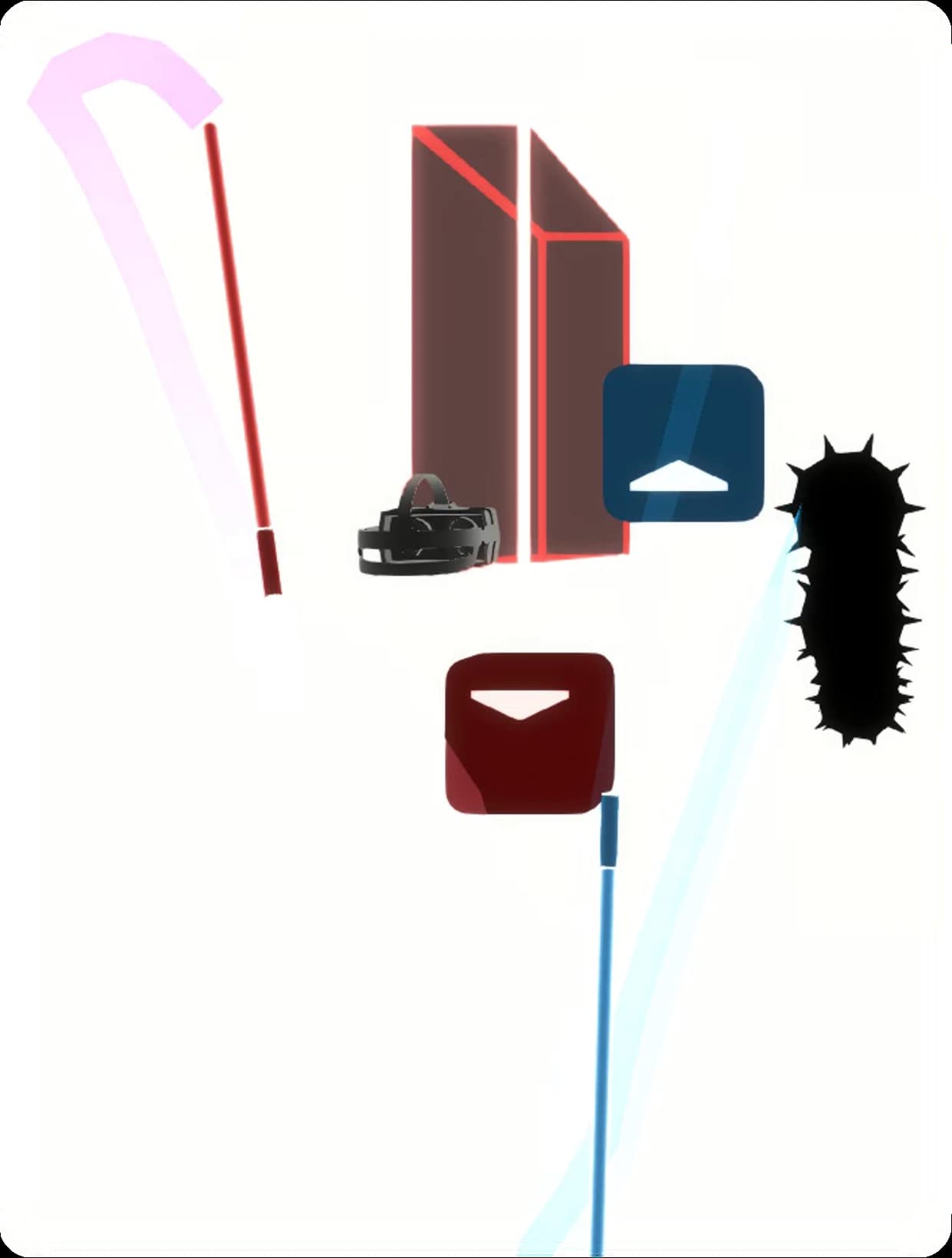 Figure 1 from Robo-Saber: Generating and Simulating Virtual Reality Players